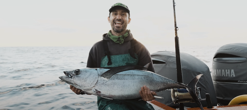 Ryan Holding Tuna