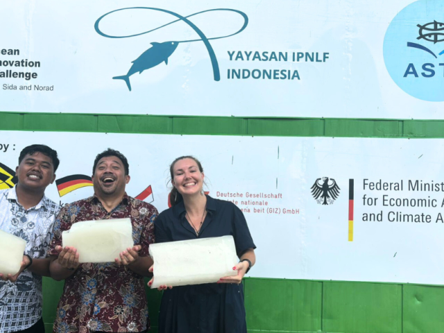 How small-scale fishers in Indonesia are revolutionising ice production and reducing their carbon footprint.